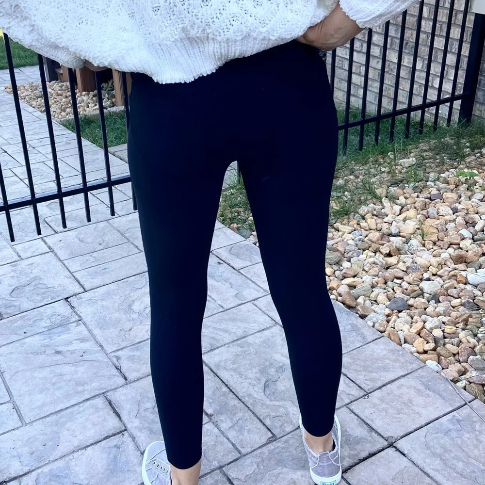 Future Goals Ribbed Leggings - Picture 3 of 5